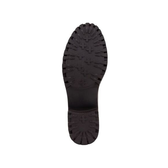 SUGAR Womens White Lug Sole Obvi Round Toe Block Heel Zip-Up Combat Boots 8.5 M - Picture 4 of 4